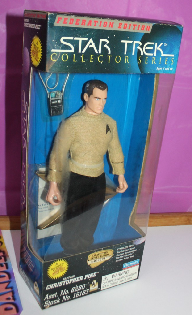 Star Trek Federation Edition Captain Christopher Pike Classic Series Figure 96